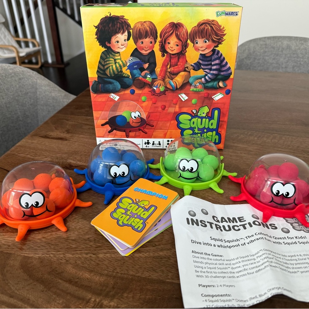 Like new squid squish game for kids